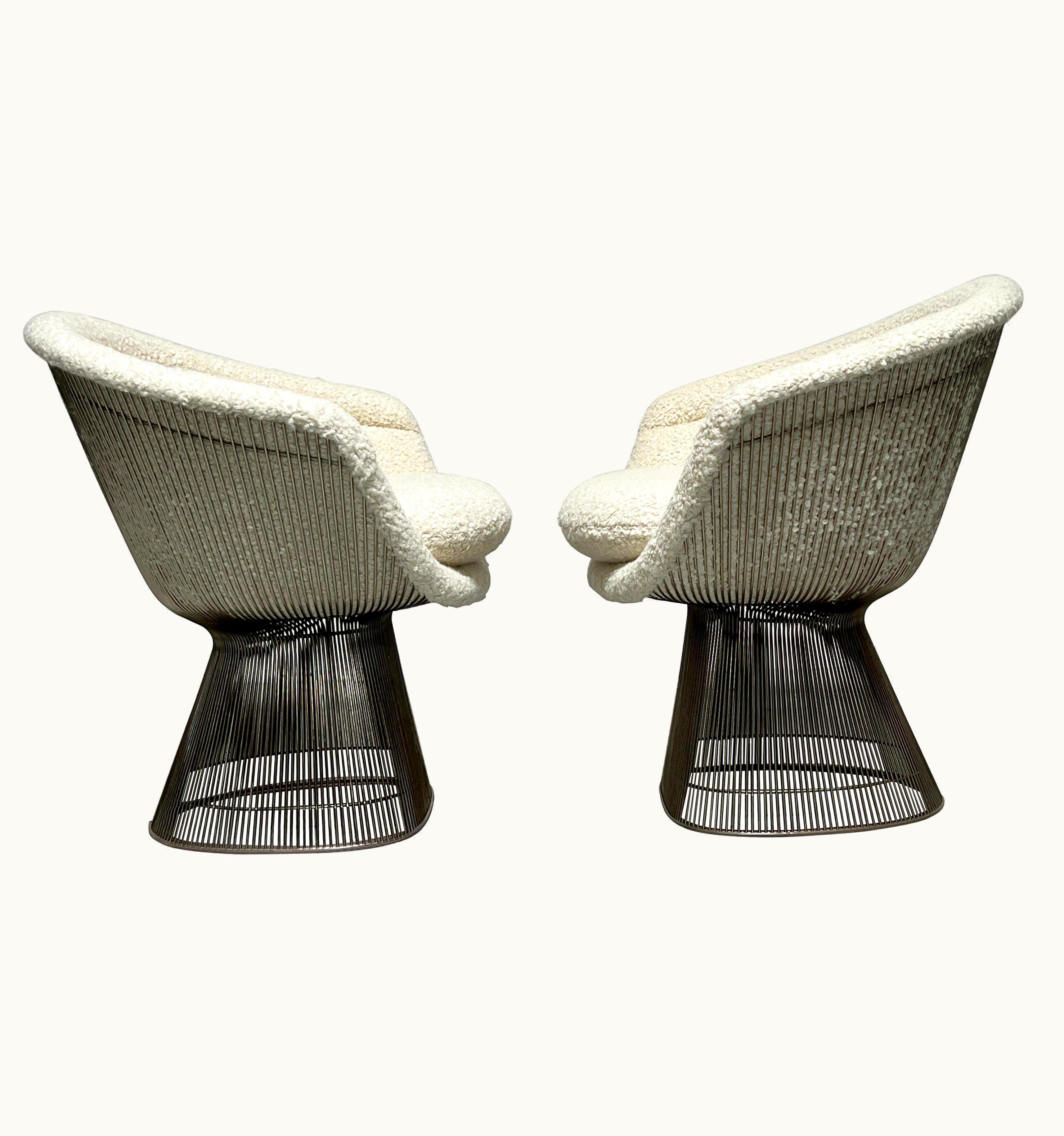 Warren Platner Pair Of Warren Platner Lounge Chairs For Knoll UZ0200714