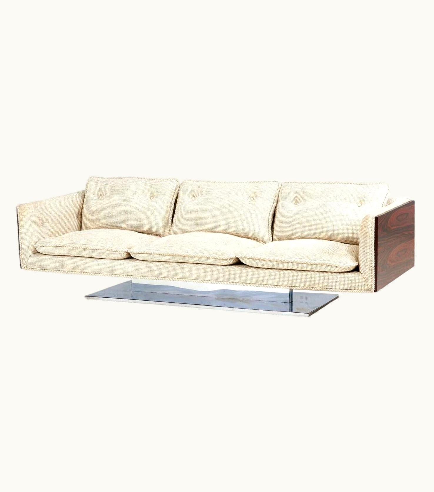 Warren Platner Warren Platner Rosewood Case Sofa, 1970