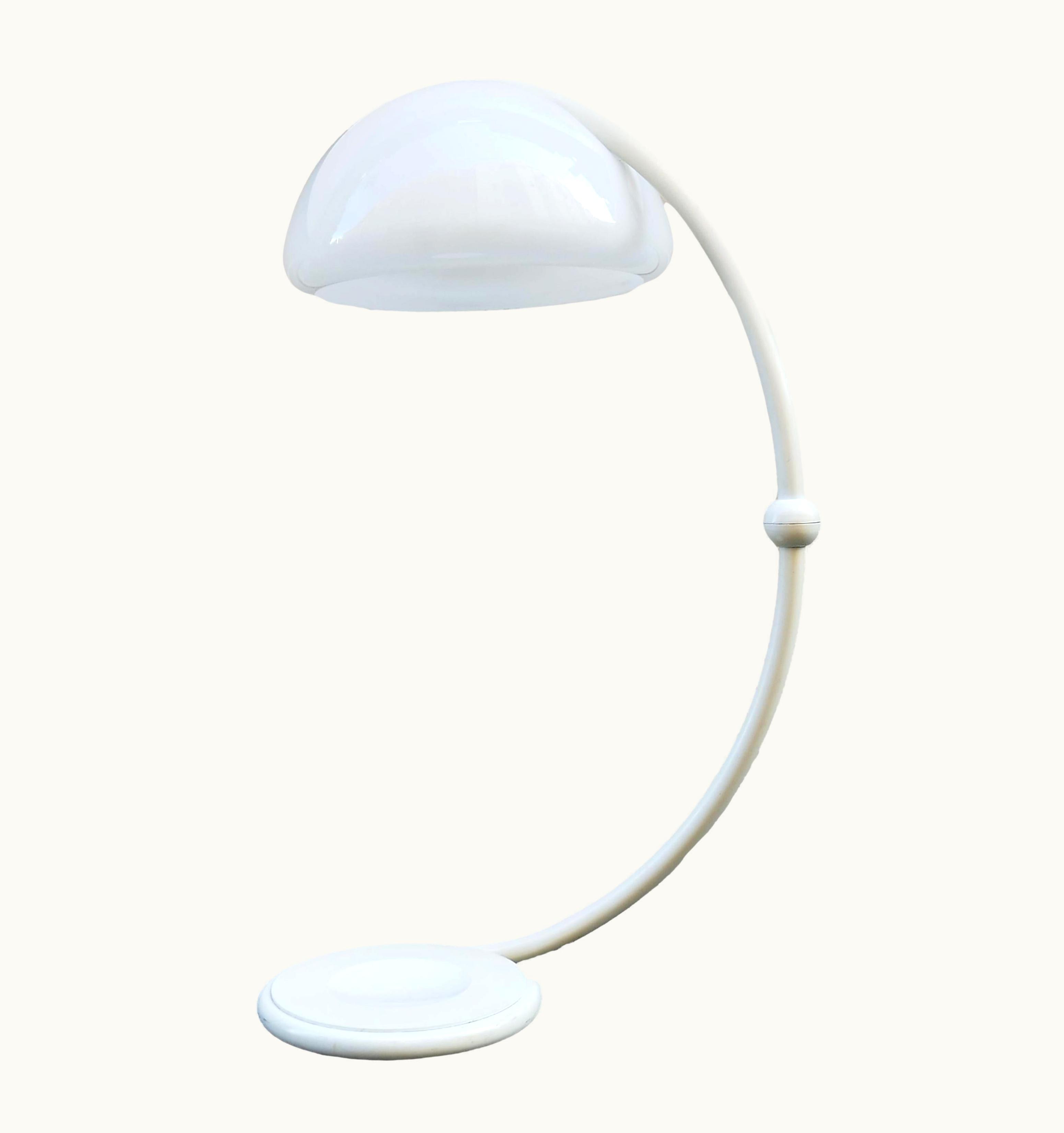 Elio Martinelli Elio Martinelli For Martinelli Luce Serpente Floor Lamp, Italy 1960s