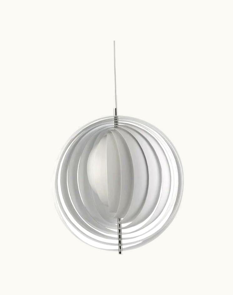 Verner Panton Verner Panton Moon Pendant Lamp By Verner Panton - Large