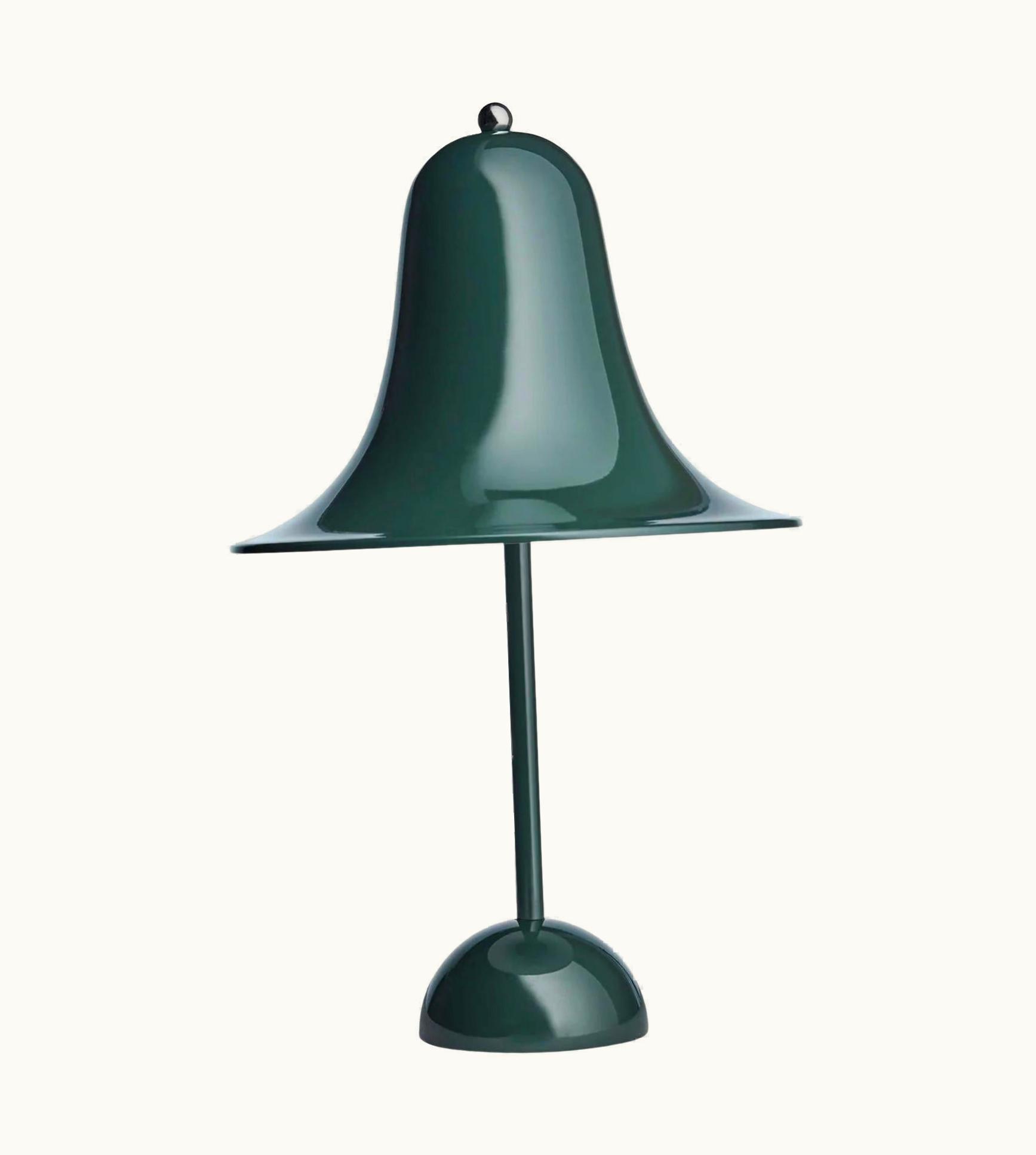 Verner Panton Verner Panton 'Pantop' Table Lamp In 'Dark Green' 1980 For Verpan