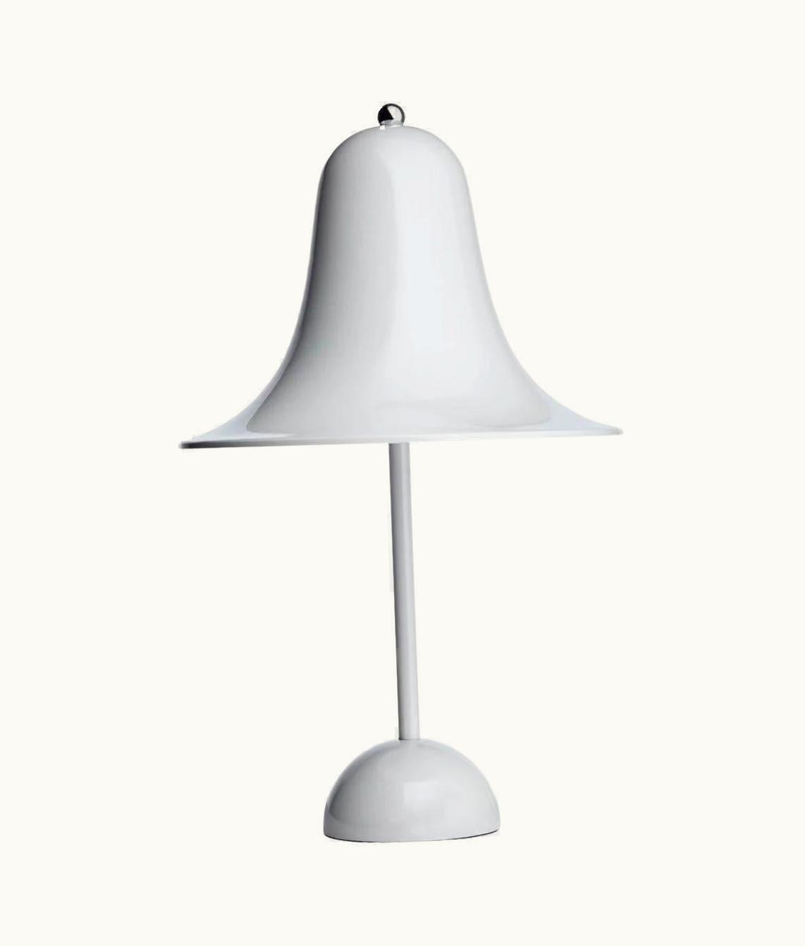 Verner Panton Verner Panton 'Pantop' Table Lamp In 'Mint Grey' 1980 For Verpan