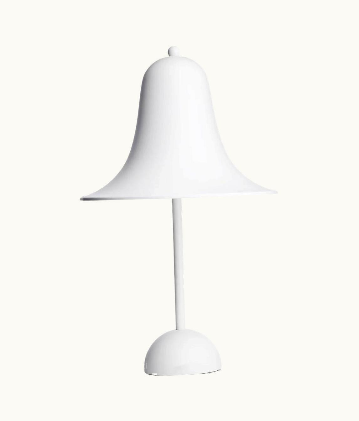Verner Panton Verner Panton 'Pantop' Table Lamp In 'Matt White' 1980 For Verpan
