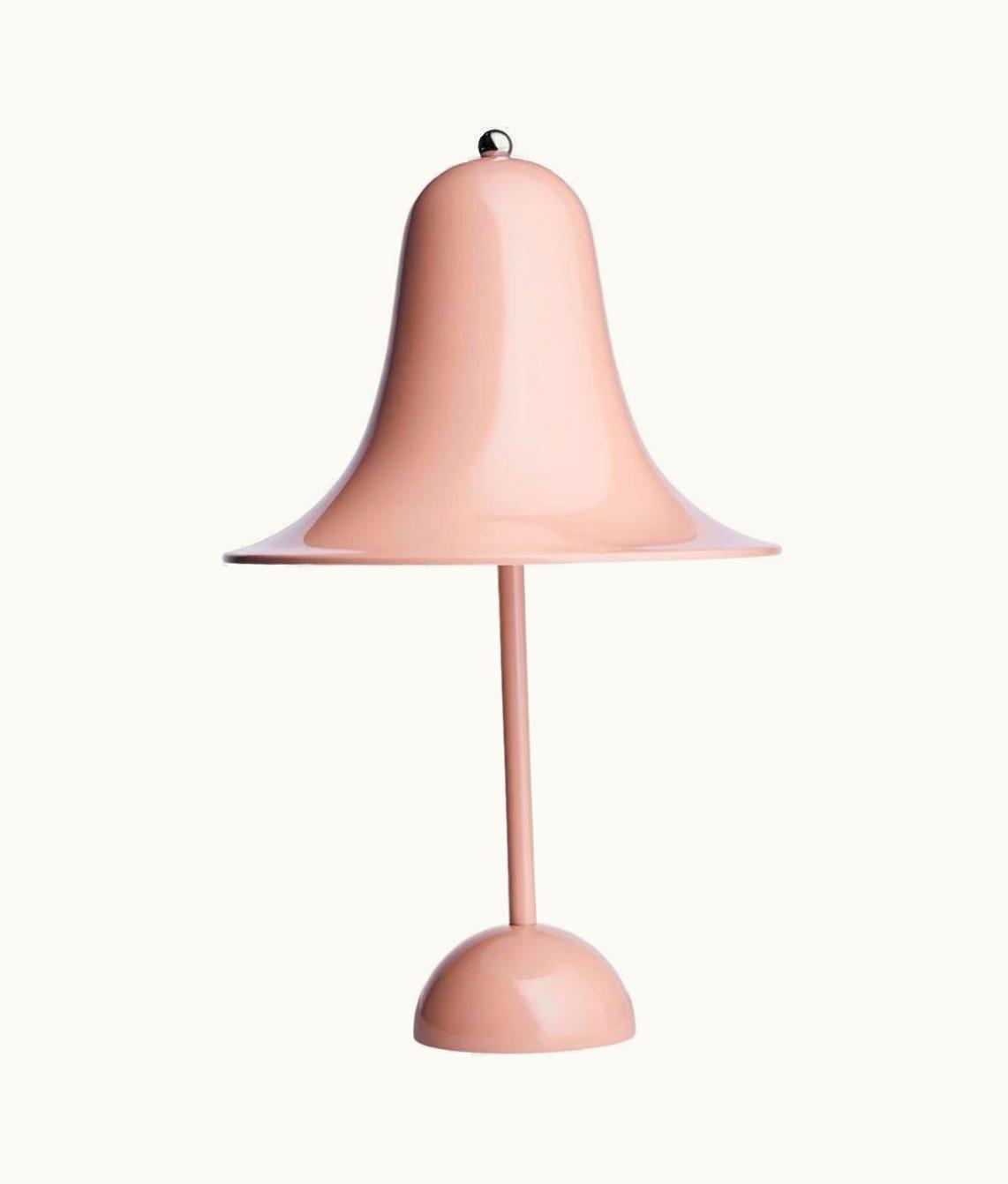 Verner Panton Verner Panton 'Pantop' Table Lamp In 'Dusty Rose' 1980 For Verpan