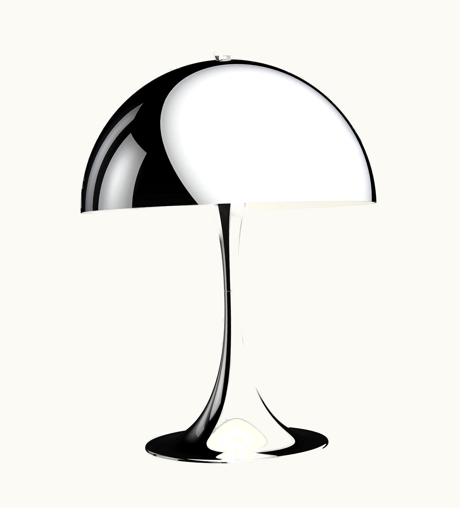Verner Panton Verner Panton 'Panthella 320' Table Lamp In Chrome For Louis Poulsen