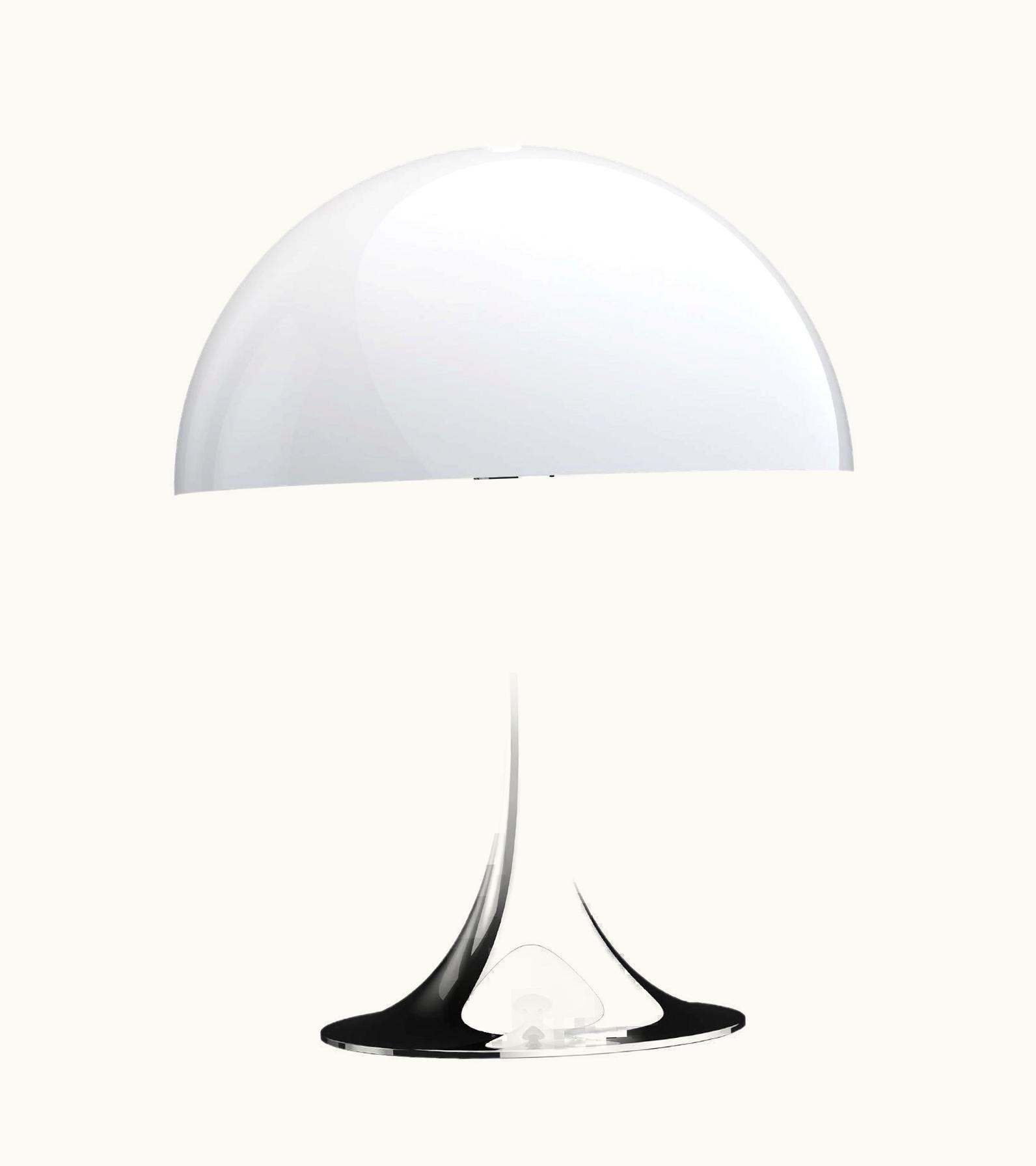 Verner Panton Verner Panton 'Panthella Mini' Table Lamp For Louis Poulsen In Grey