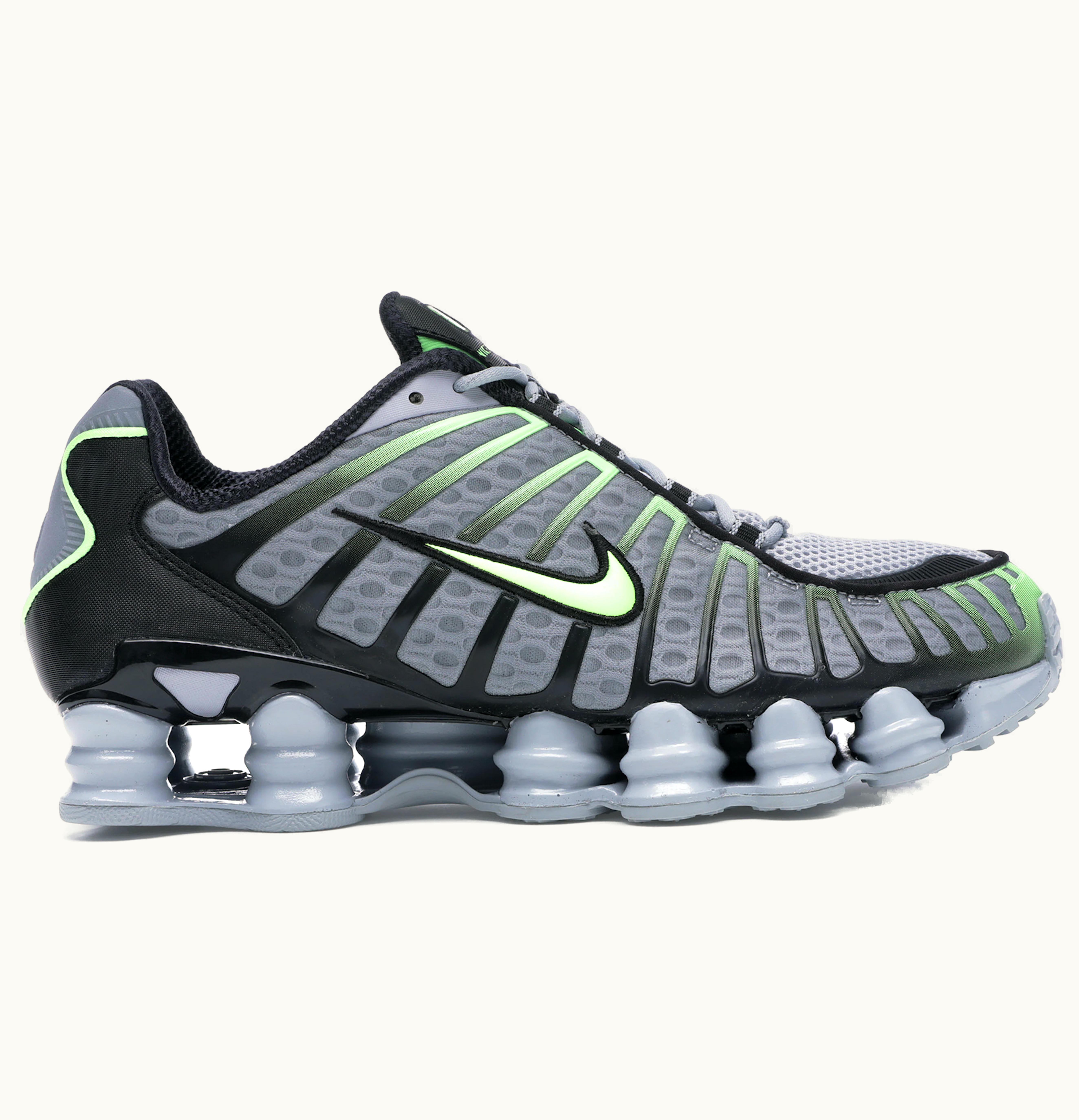 Nike Nike Shox TL Wolf Grey Lime Blast