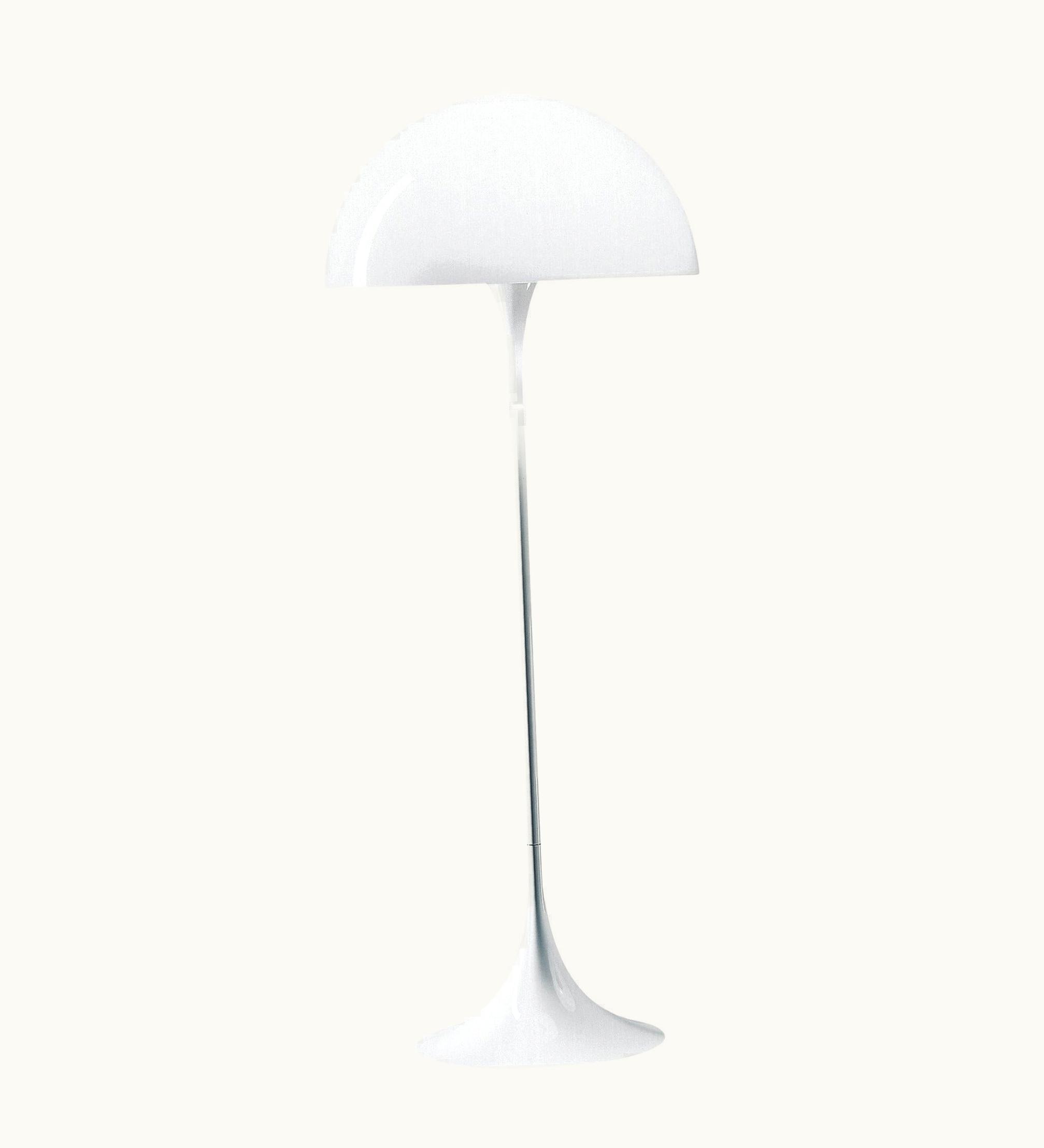 Verner Panton Verner Panton Louis Poulsen Panthella Floor Lamp In White Opal By Verner Panton