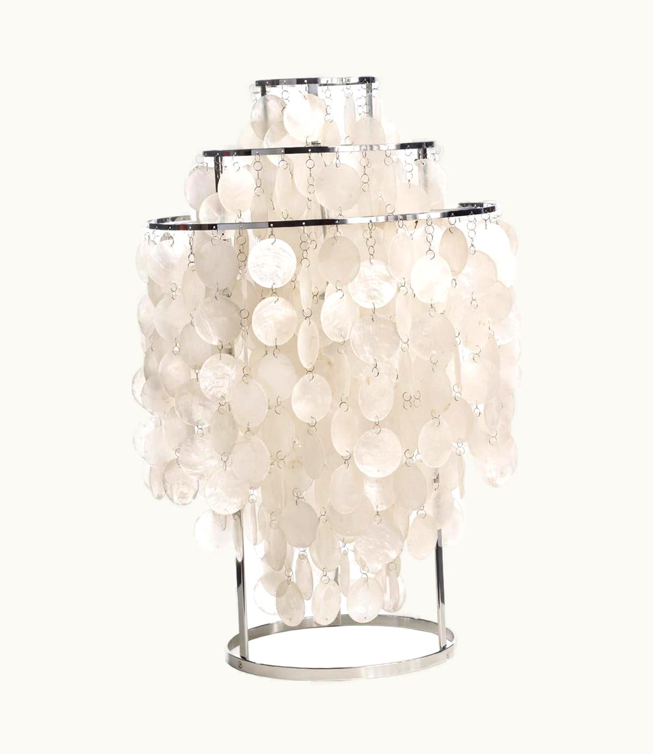 Verner Panton Verner Panton Fun 1TM Seashell Table Lamp By Verner Panton