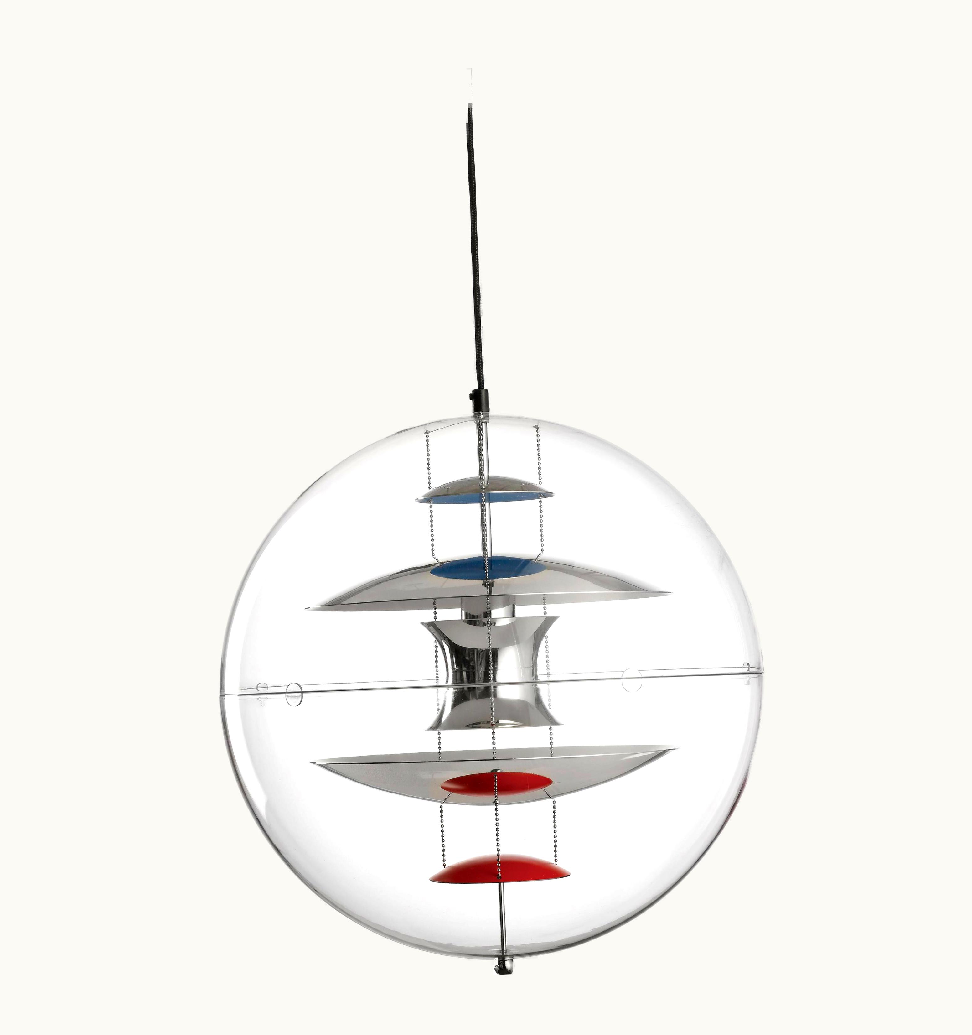 Verner Panton Verner Panton VP Globe Large Pendant Light By Verner Panton