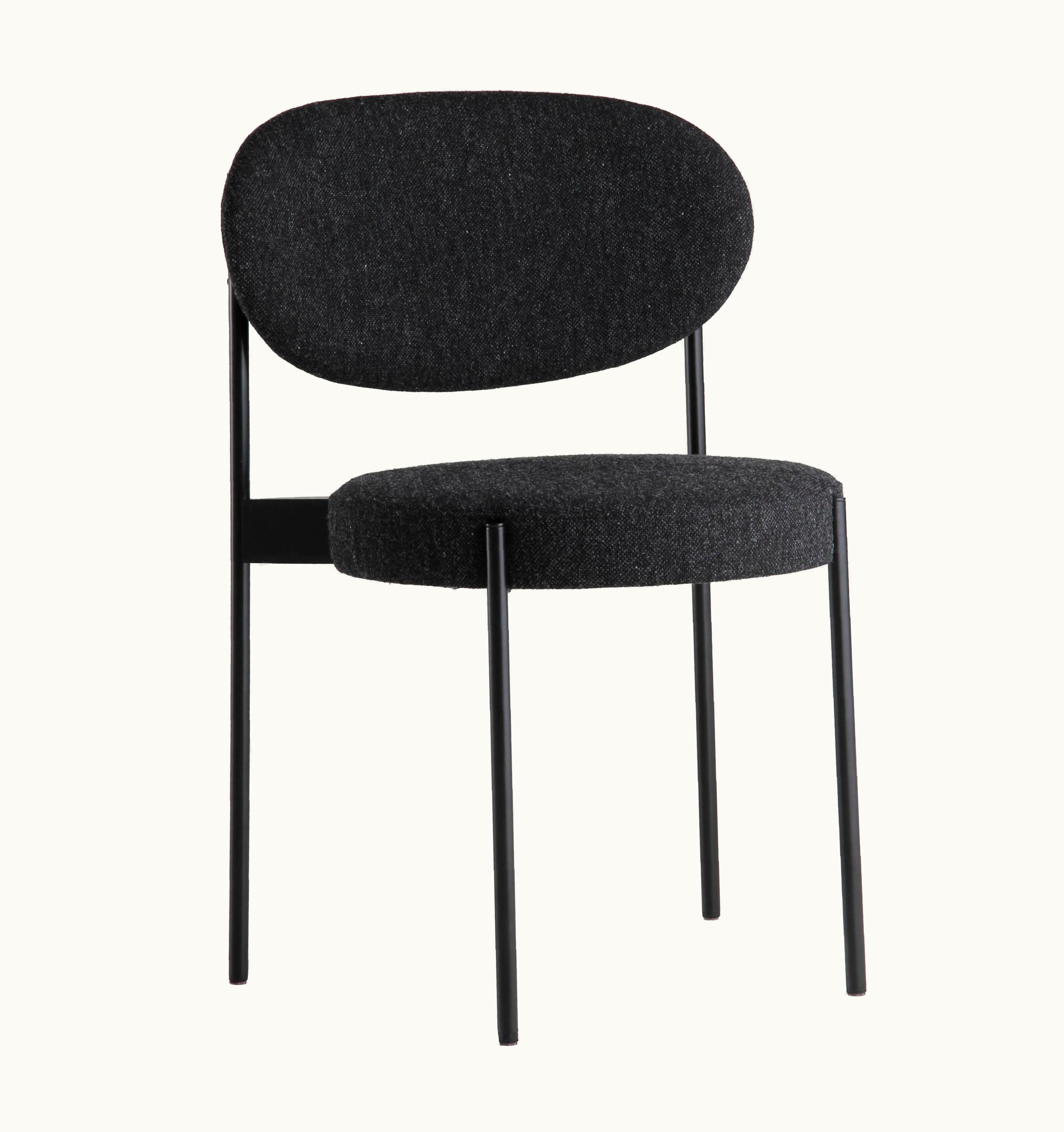 Verner Panton Verner Panton 430 Chair In Charcoal Grey By Verner Panton