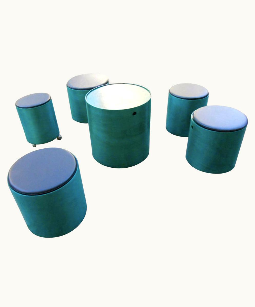 Verner Panton Verner Panton Ultra-Rare Party Set By Verner Panton