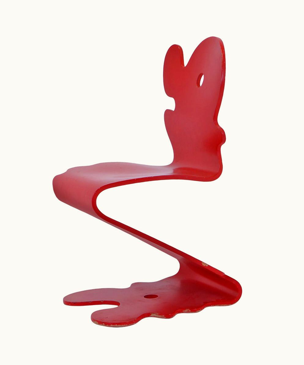Verner Panton Verner Panton Pantonic 5010 Chair For Studio Hag