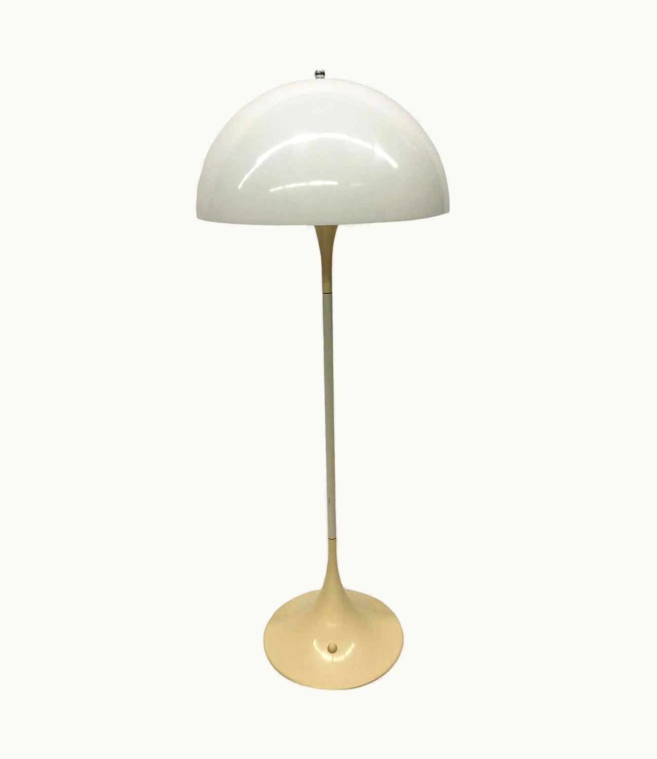 Verner Panton Verner Panton Panthella Floor Lamp By Verner Panton For Louis Poulsen, Denmark, 1970s