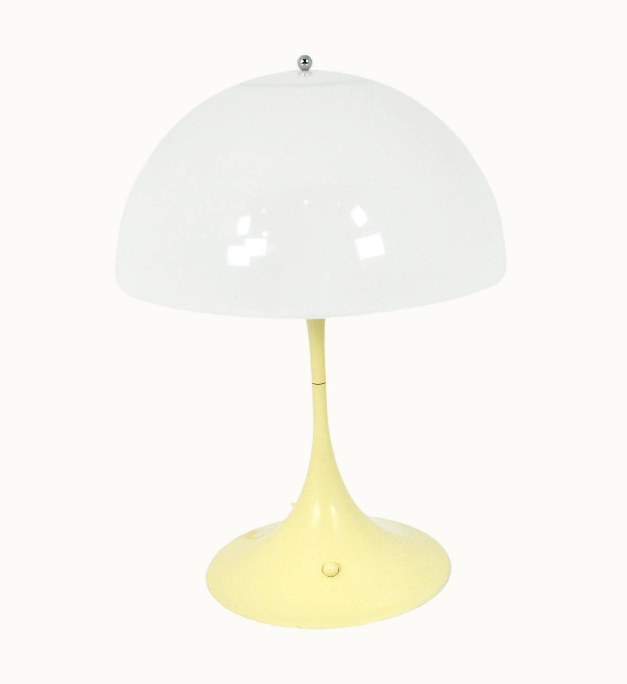 Verner Panton Verner Panton Panthella Table Lamp By Verner Panton For Louis Poulsen, 1970s