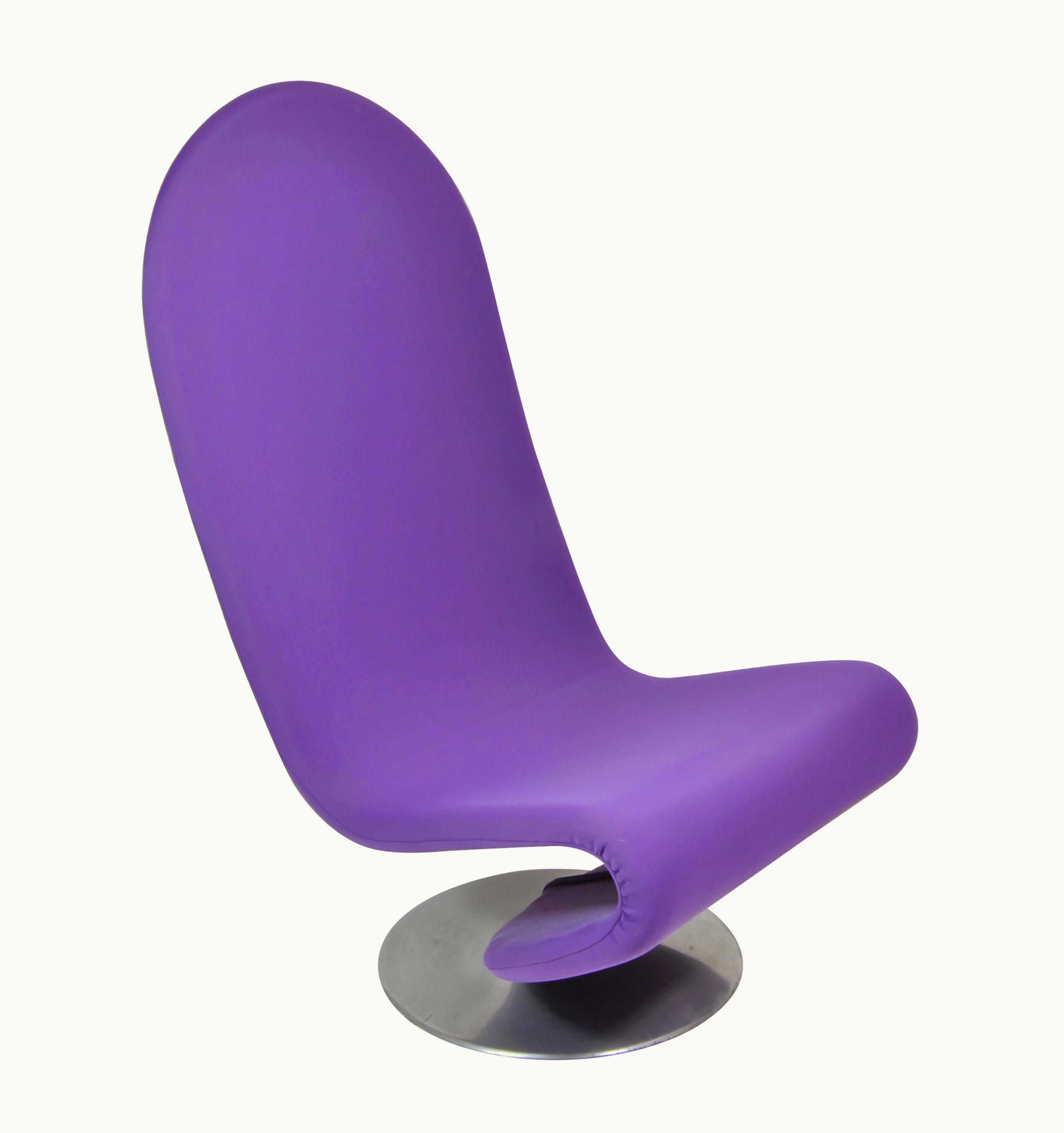 Verner Panton Verner Panton System 1-2-3 Chair, Design By Verner Panton For Fritz Hansen, 1960s