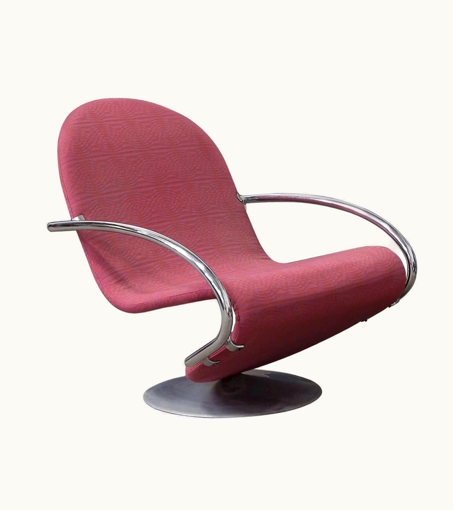 Verner Panton Verner Panton 1973, Verner Panton, 1-2-3 Serie Easy Chair In Original Panton Fabric UZ0201366