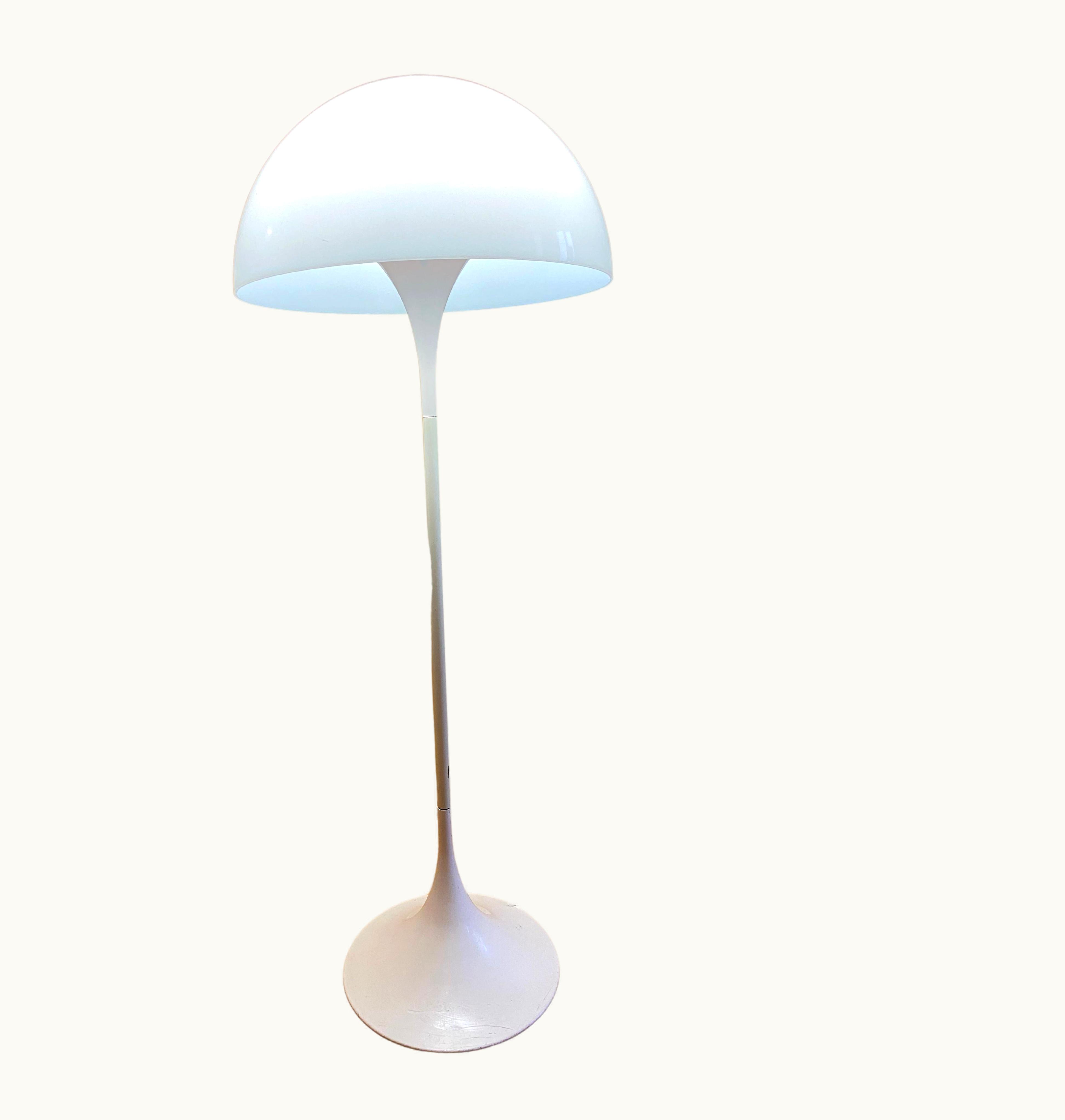 Verner Panton Verner Panton Panthella Floor Lamp By Verner Panton For Louis Poulsen