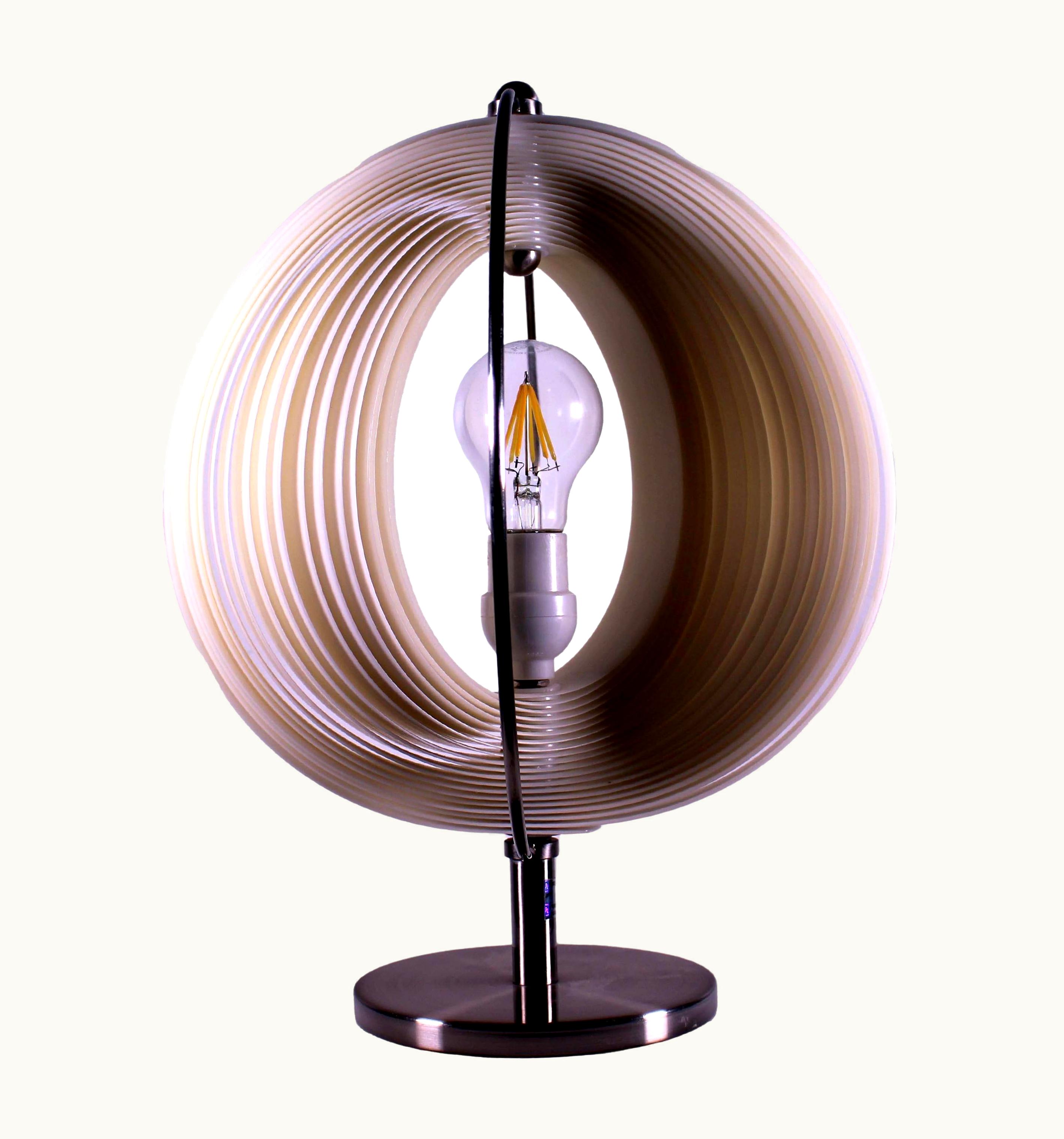 Verner Panton Verner Panton Mid Century Modern Vintage Verner Panton Moon Lamp