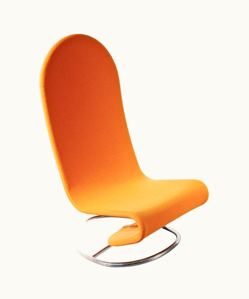 Verner Panton Verner Panton Rare Verner Panton 1-2-3 Rocking Easy Chair, Circa 1970