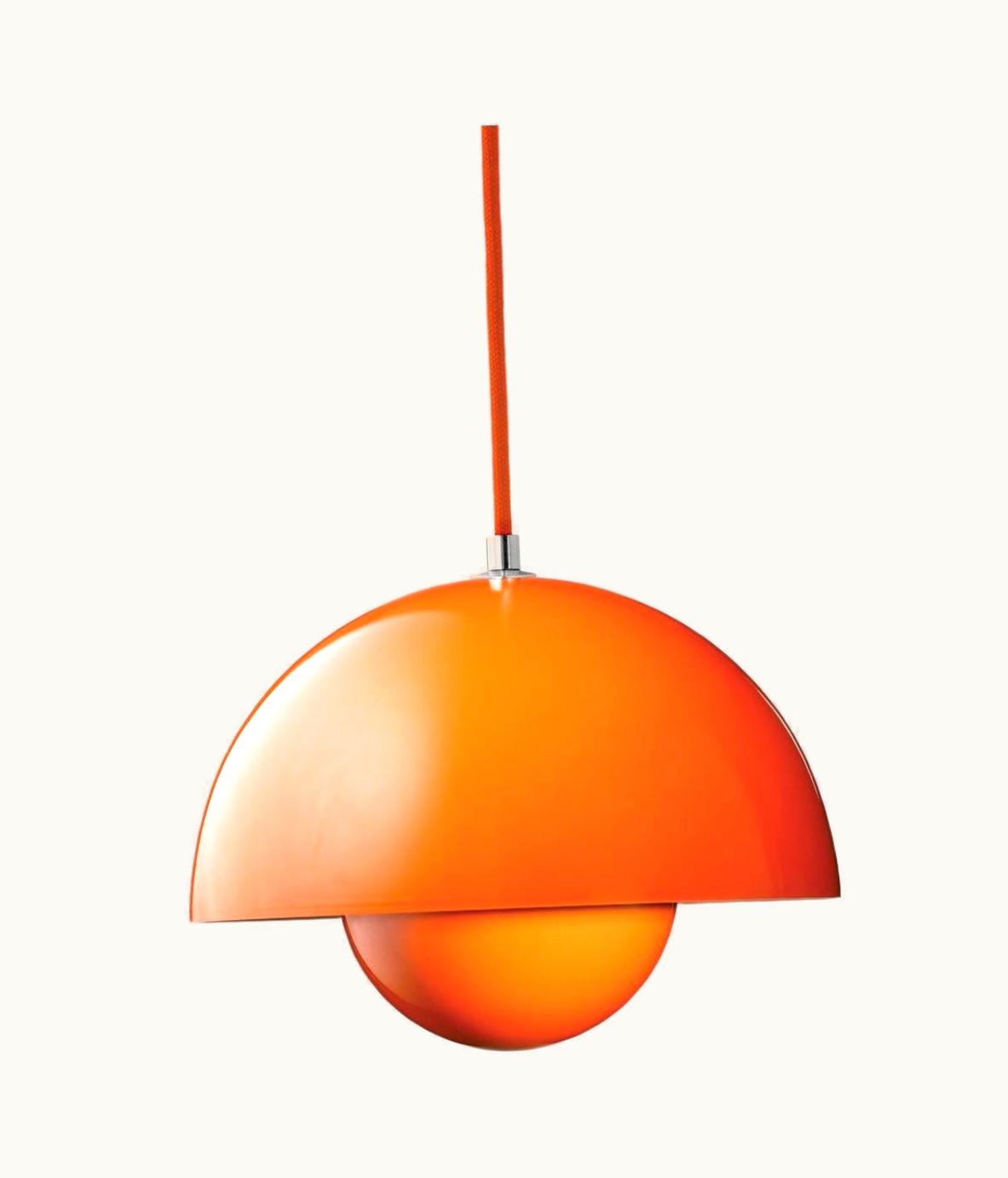 Verner Panton Verner Panton 1¬¨¬•st. Flowerpot Pendant Light For Louis Poulsen, Denmark
