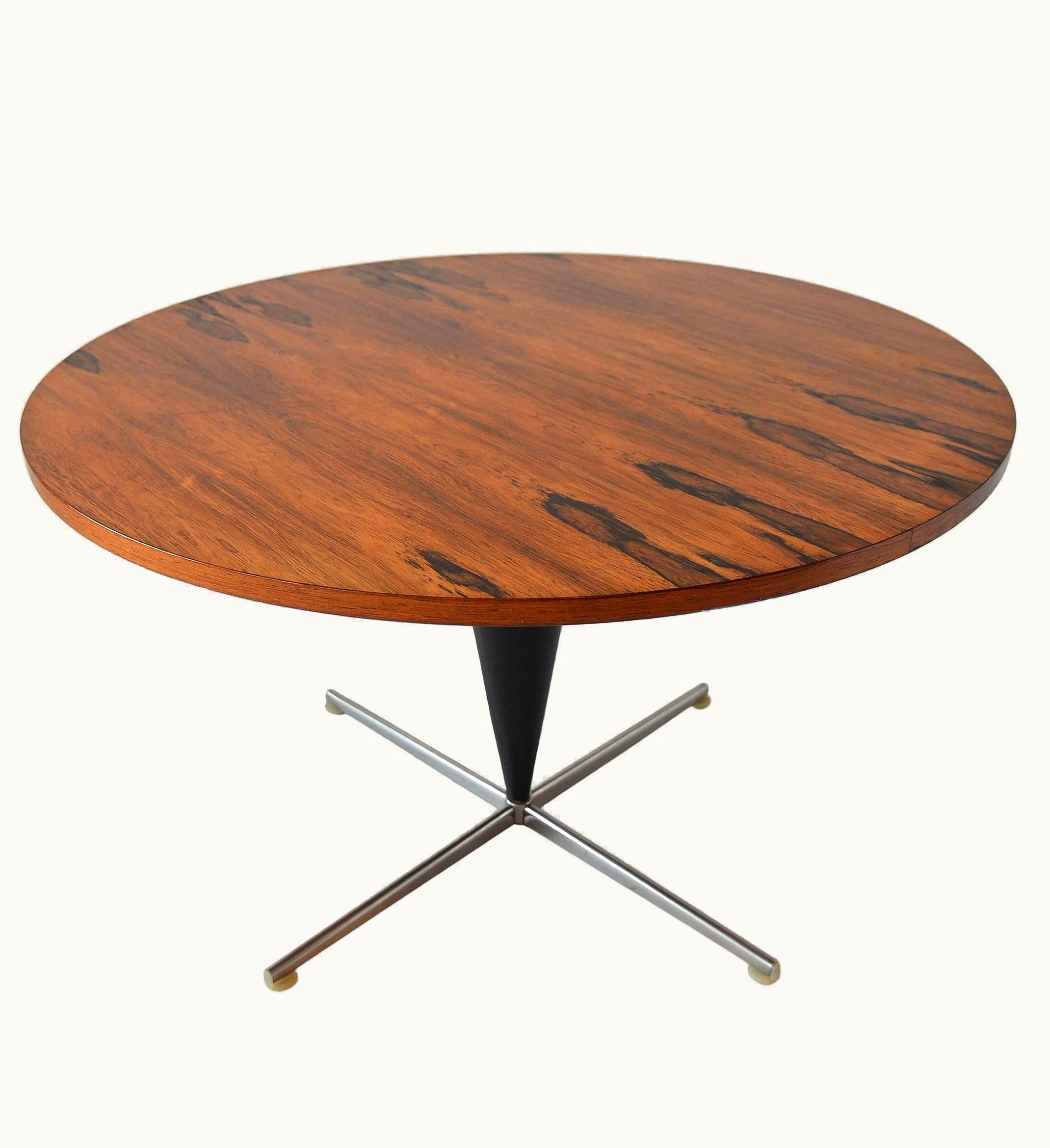 Verner Panton Unusual Verner Panton Cone Table In Rosewood