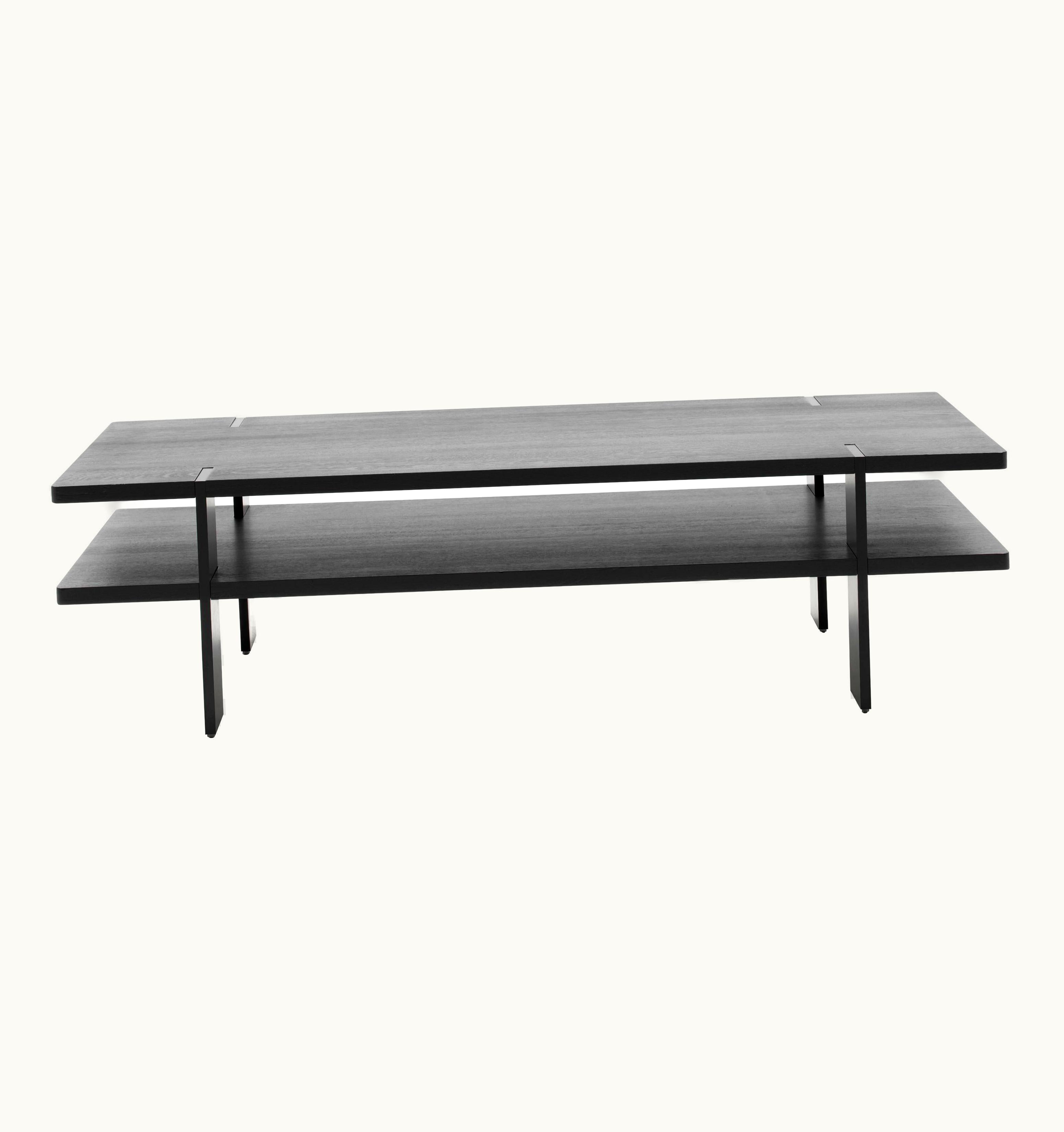 Stephan Huààrlemann De Sede Rectangular Wood Coffee Table By Stephan Hürlemann