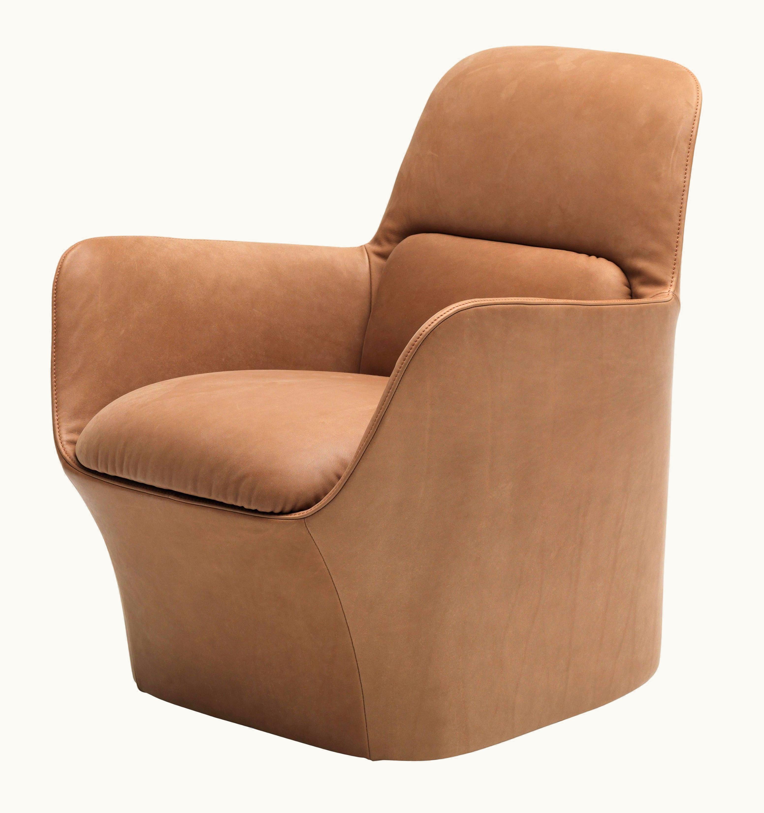 Alfredo Häberli Alfredo Häberli De Sede Fixed Leather Armchair By Alfredo Häberli