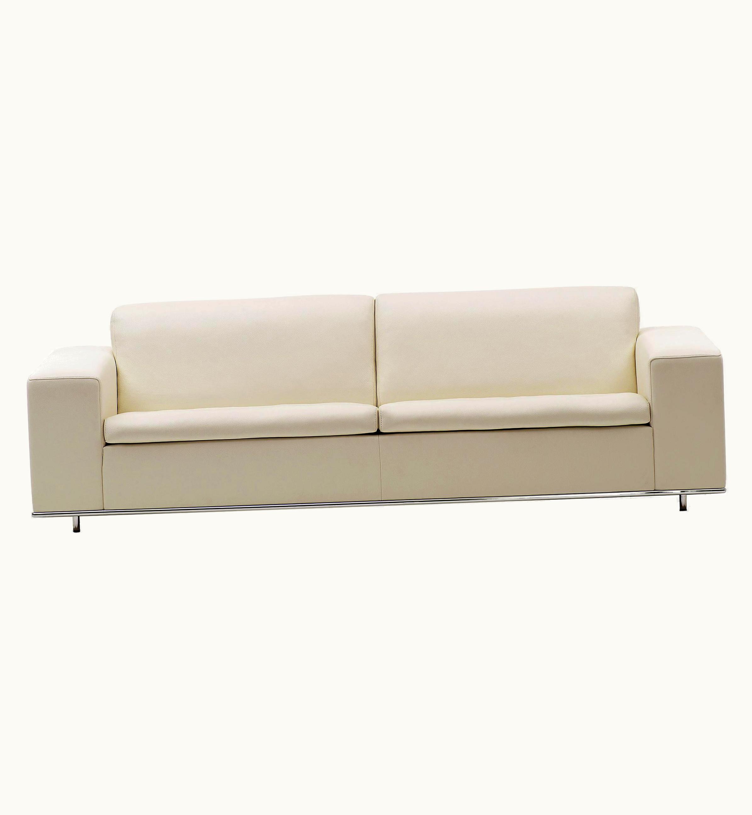 Antonella Scarpitta Antonella Scarpitta De Sede DS-3 Three-Seat Sofa In Beige Upholstery By Antonella Scarpitta