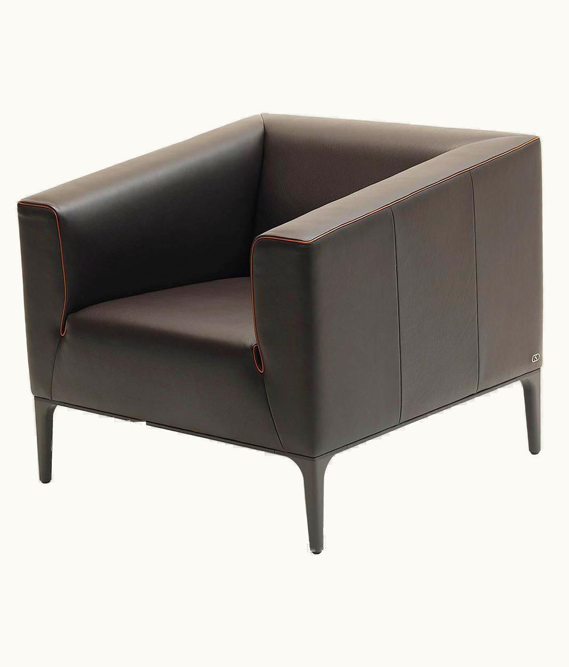 De Sede De Sede DS-161/01 Armchair In Schiefer Brown Upholstery By De Sede Design Team