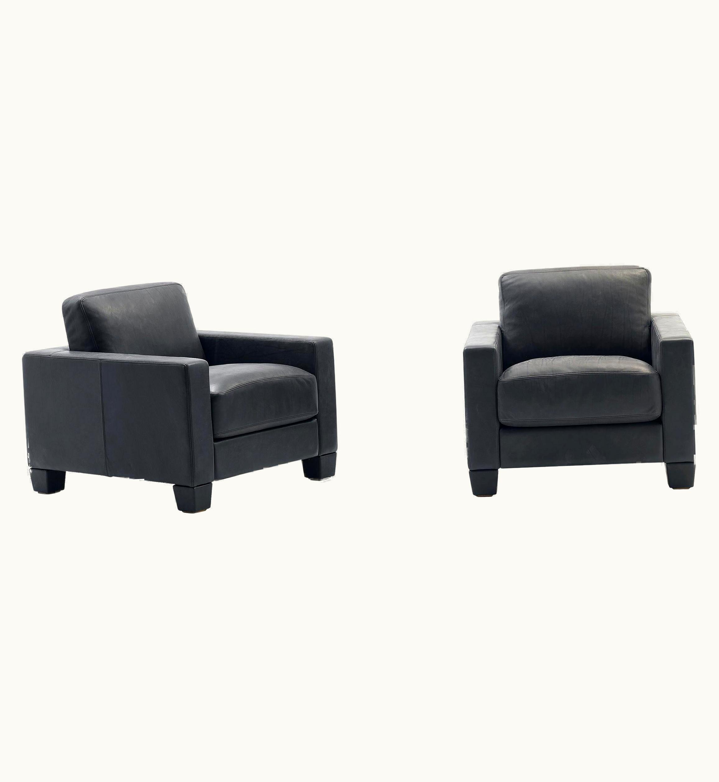 Antonella Scarpitta Antonella Scarpitta De Sede DS-17 Armchair In Black Upholstery By Antonella Scarpitta