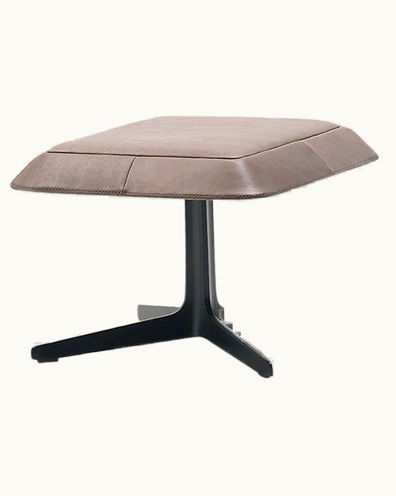 Werner Aisslinger Werner Aisslinger De Sede DS-144 Stool In Taupe Upholstery By Werner Aisslinger