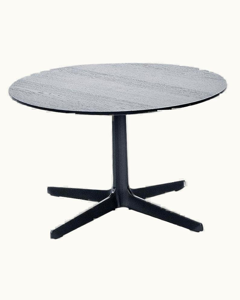 Werner Aisslinger De Sede Ds-144 Table With Black Oak Top And Black Base By Werner Aisslinger