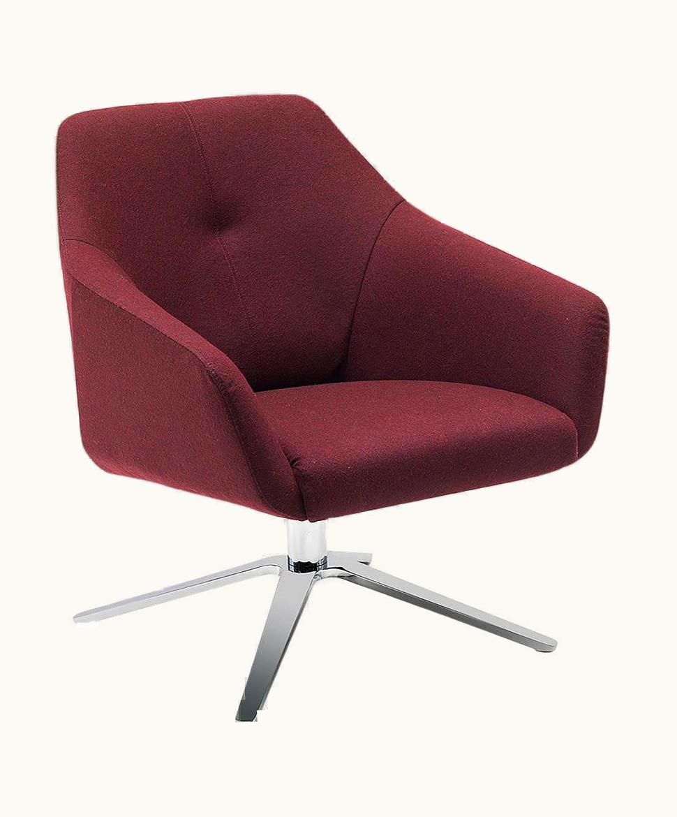 Christian Werner De Sede DS-278 Lounge Chair In Barolo Upholstery By Christian Werner