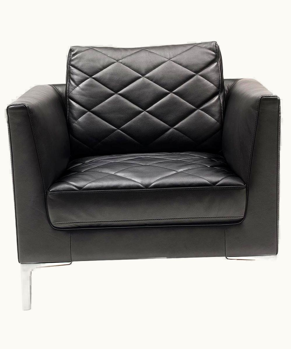 Antonella Scarpitta Antonella Scarpitta De Sede DS-48 Armchair In Black Upholstery By Antonella Scarpitta UZ0201661