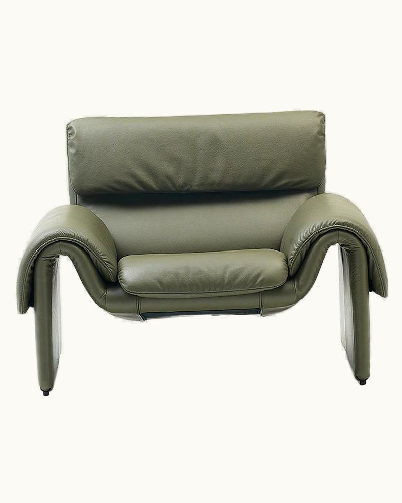 De Sede De Sede DS-2011 Armchair In Jade Upholstery By De Sede Design Team
