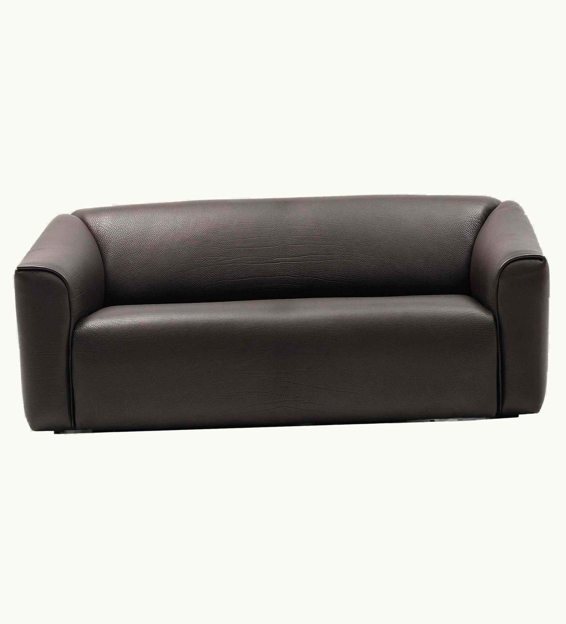 Antonella Scarpitta De Sede DS-47 Sofa In Black Upholstery By Antonella Scarpitta