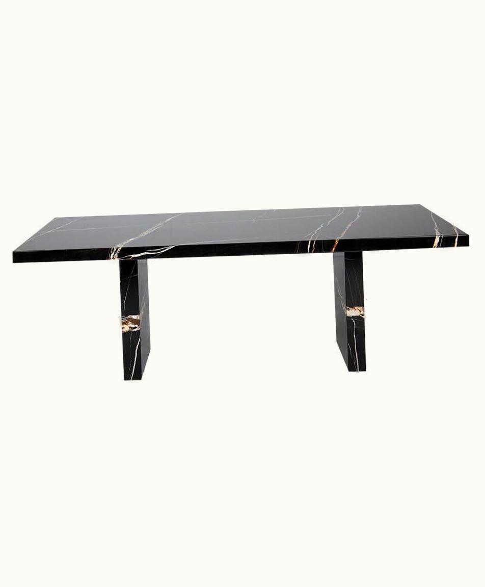De Sede De Sede DS-788/93 Dining Table In Sahara Noir Stone By De Sede Design Team