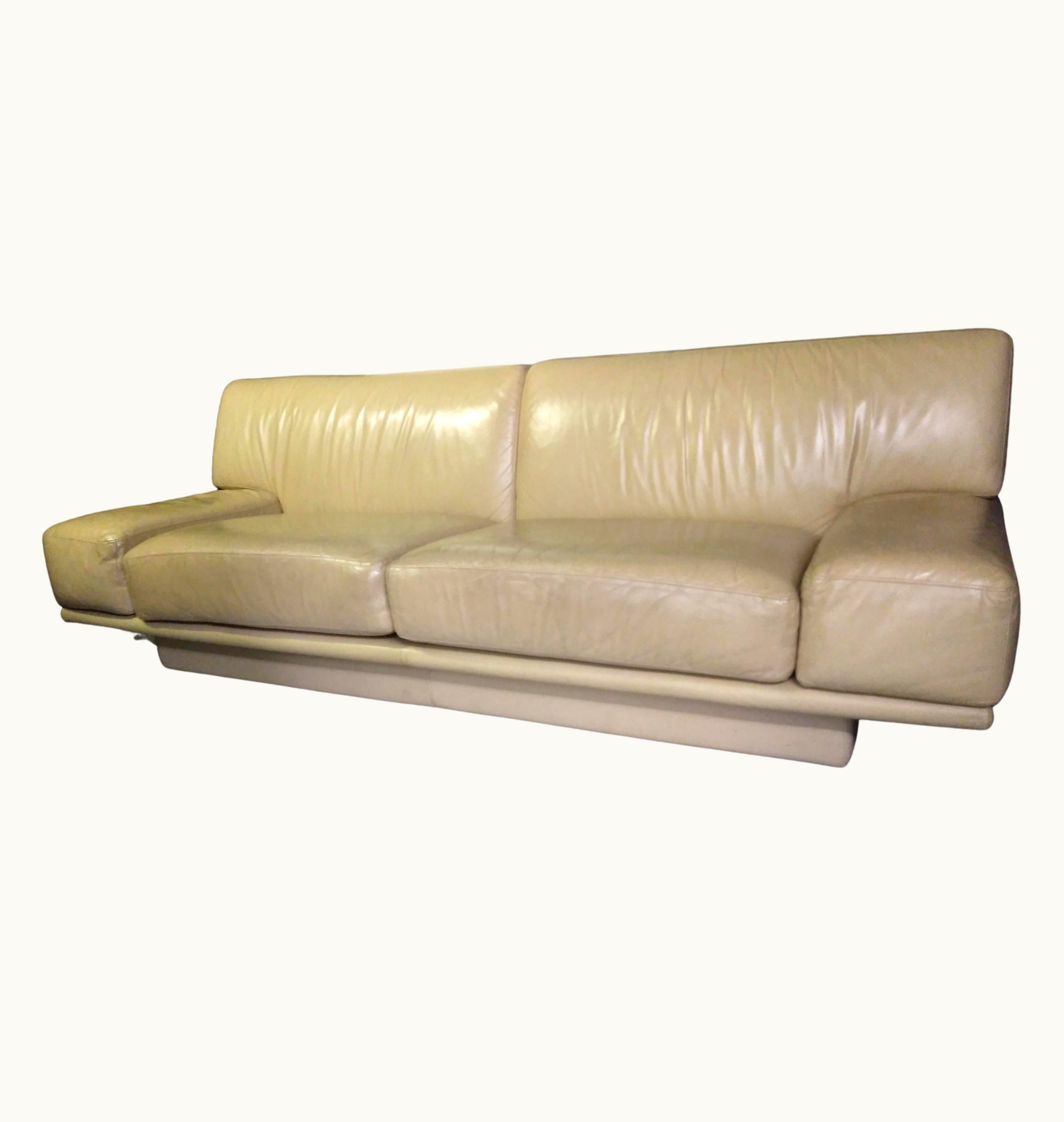 De Sede De Sede DS94 DeSede Leather Sofa 1980s