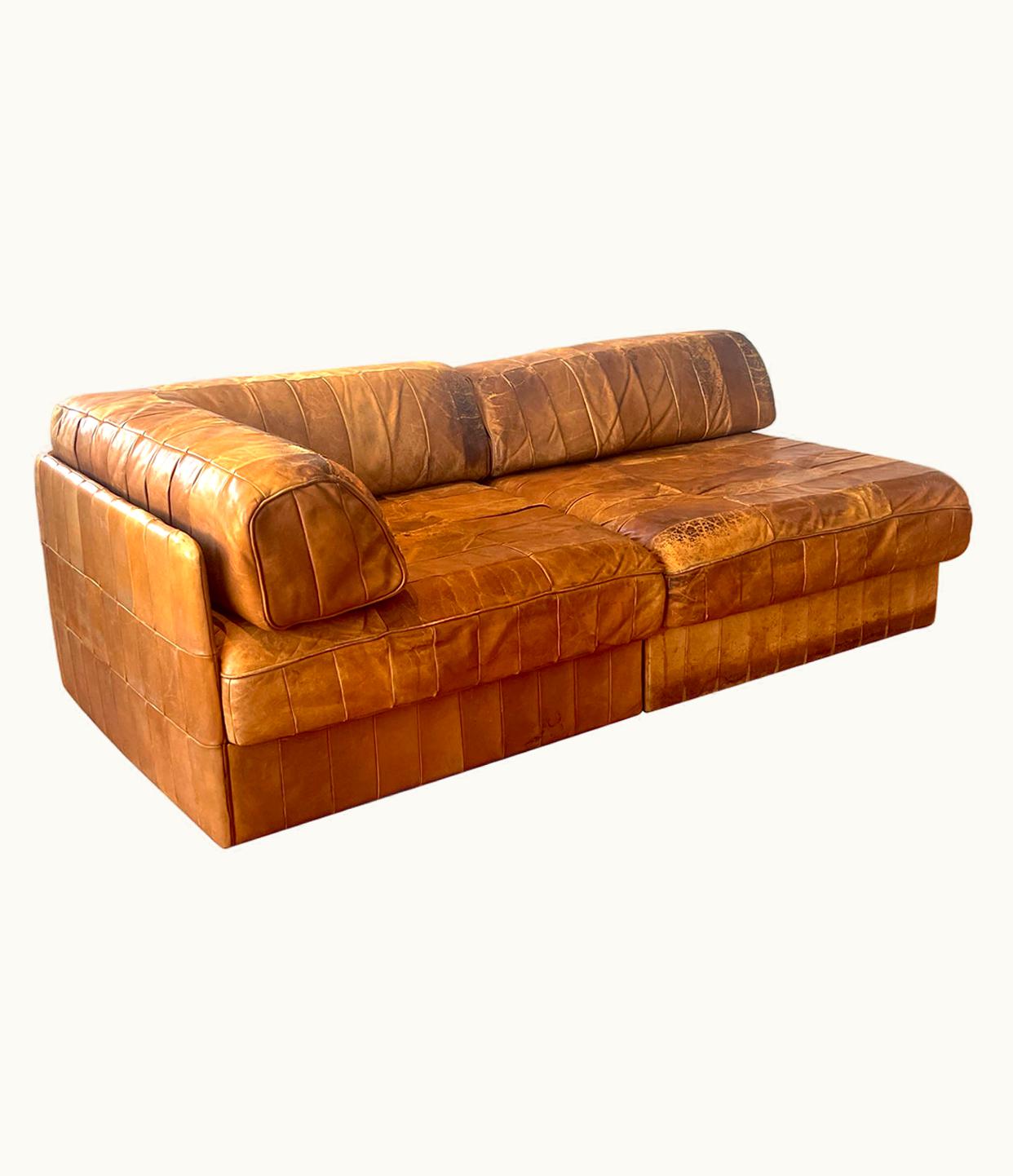 De Sede De Sede Patchwork Sofa Chaise