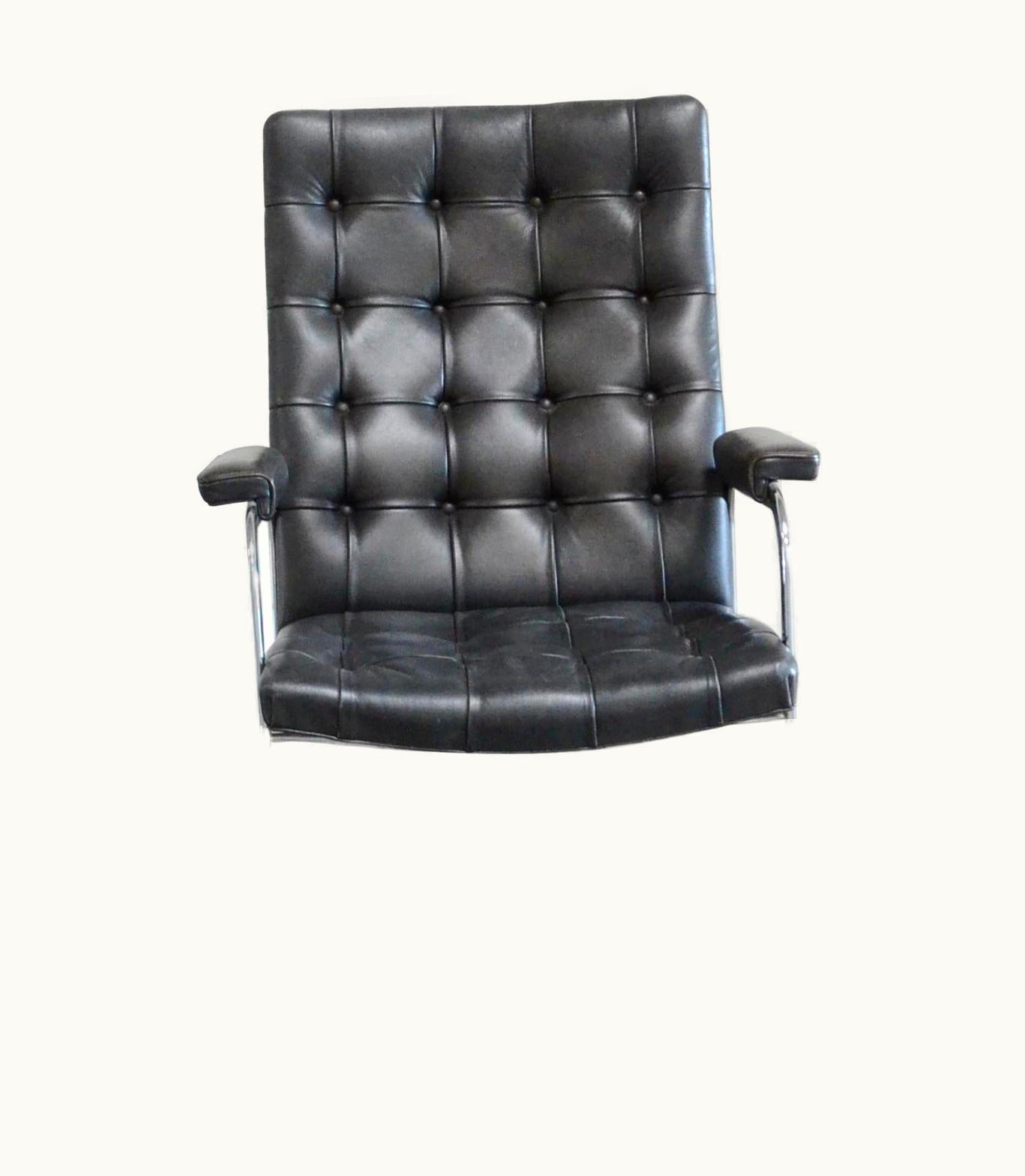 Robert Haussmann Robert Haussmann De Sede Rh 305 Highback Chair Black