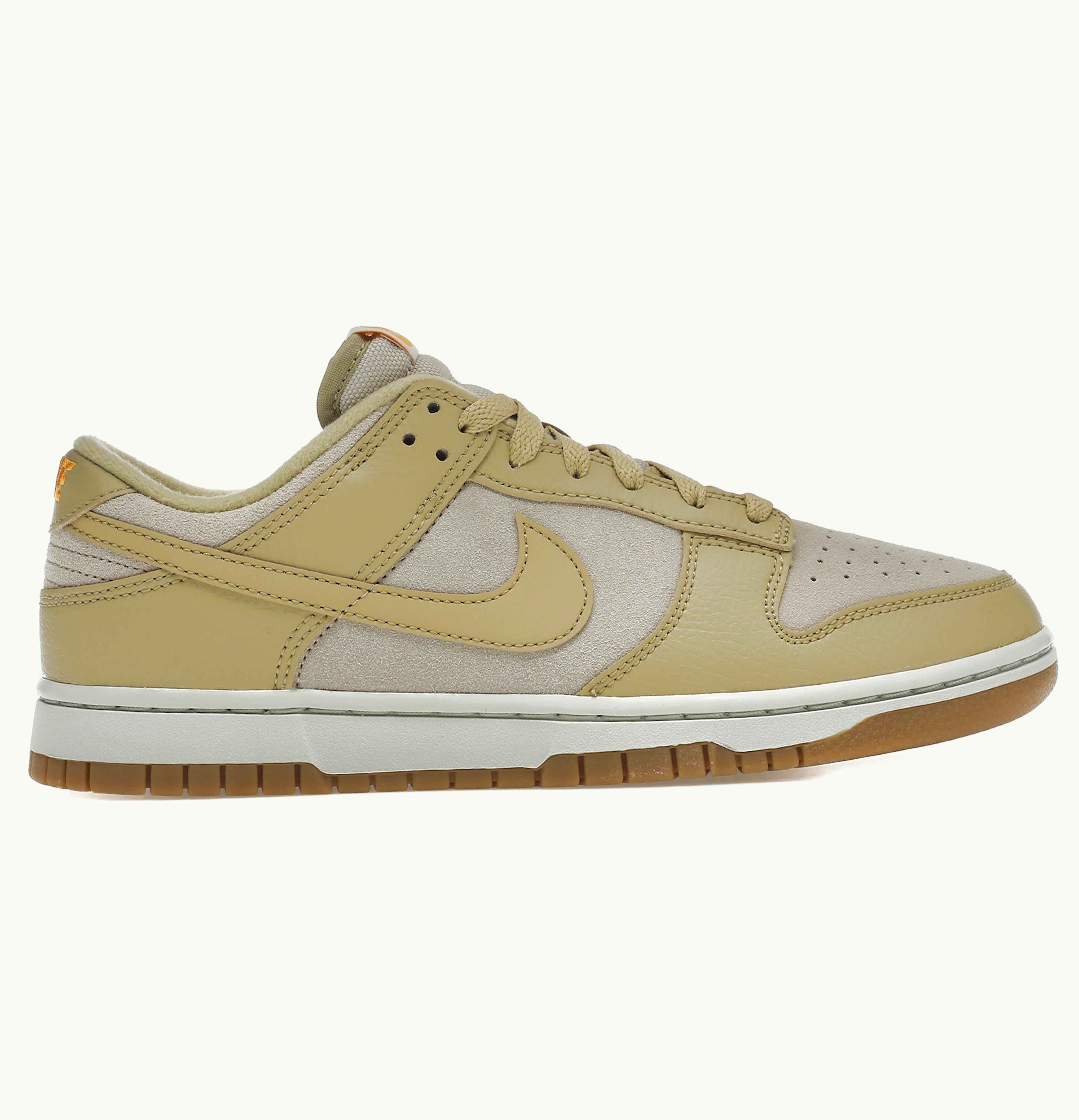 Nike Nike Dunk Low Khaki Suede Gum