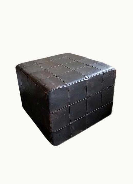 De Sede De Sede Patchwork Leather Storage Ottoman