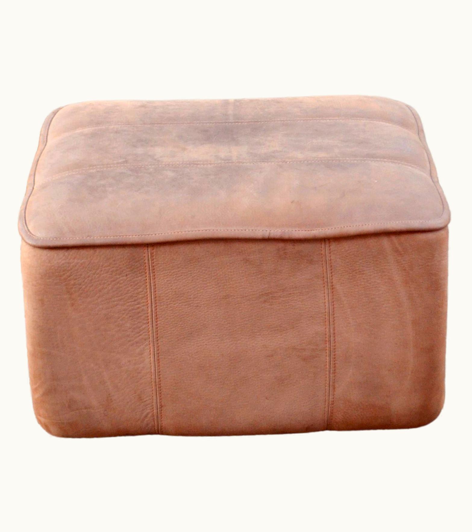 De Sede De Sede DS 47 Neck Leather Ottoman Pouf
