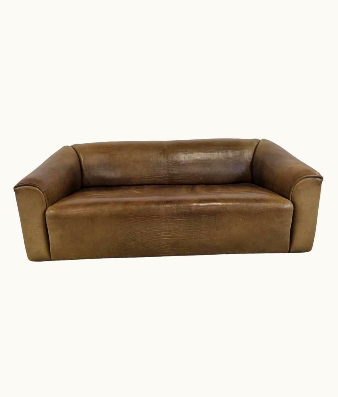 De Sede De Sede DS 47 3 Seat Leather Sofa