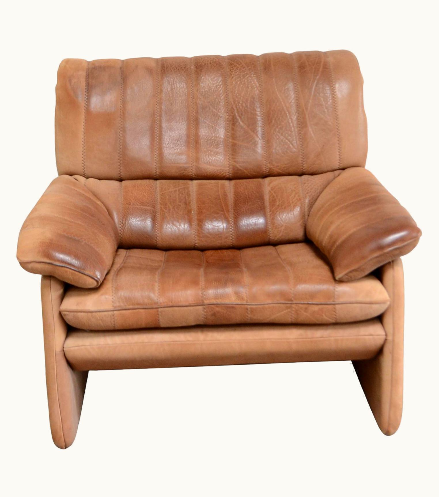 De Sede DS 86 Vintage Neck Leather Armchair
