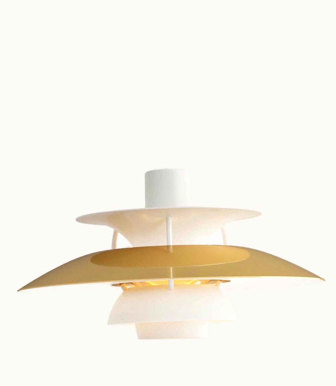 Poul Henningsen Poul Henningsen PH5 Mini Pendant In Brass For Louis Poulsen