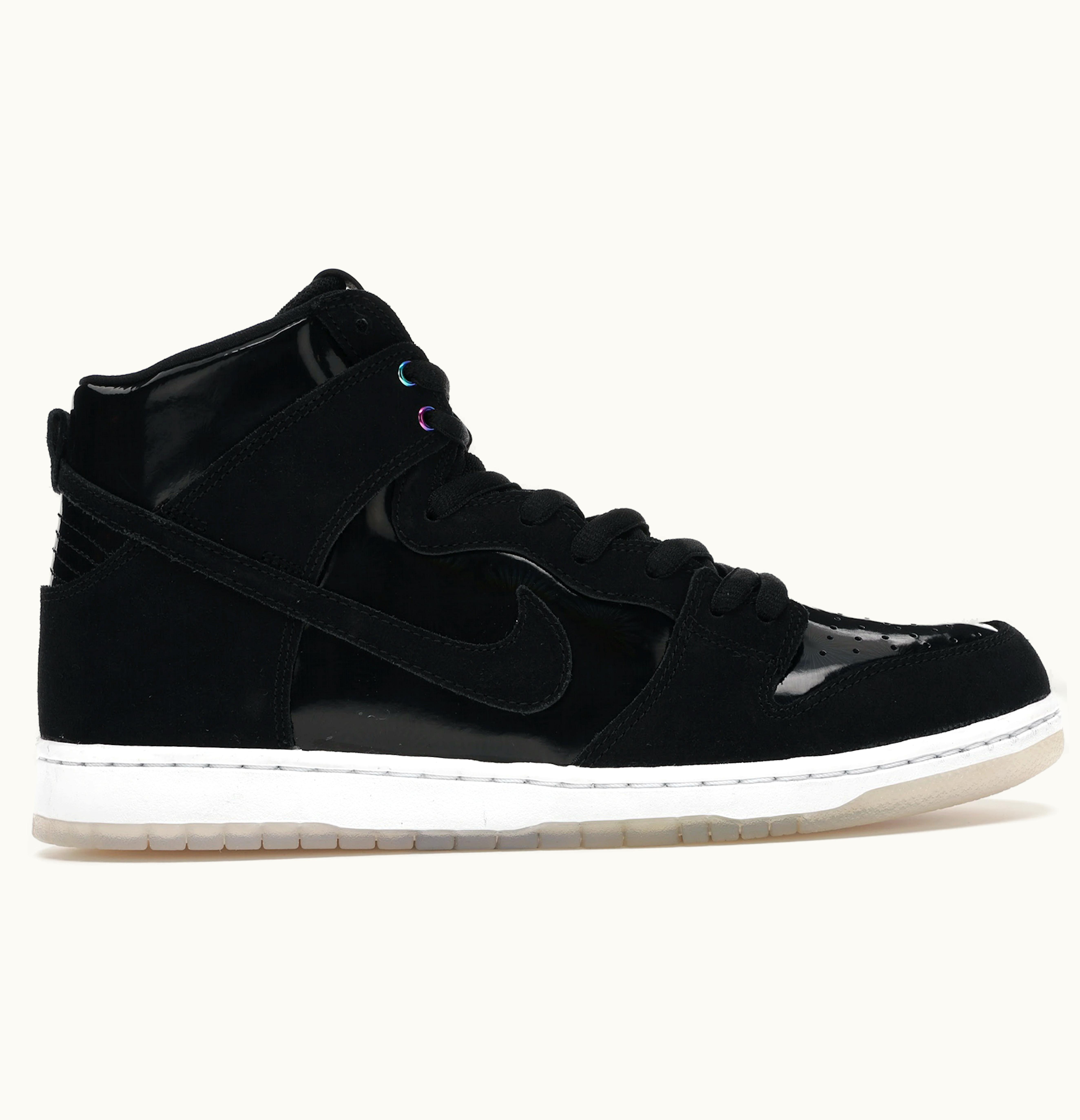 Nike Nike Sb Zoom Dunk High Pro Black Black White Clear