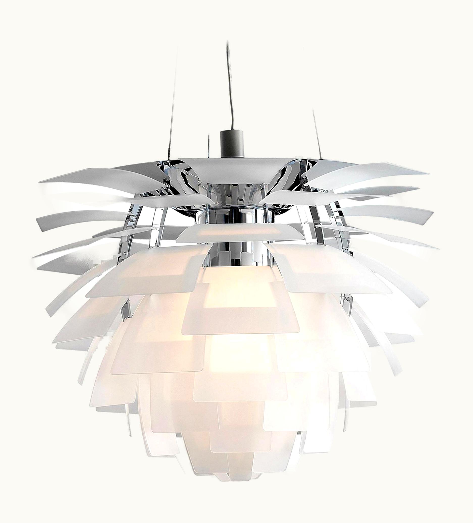 Poul Henningsen Poul Henningsen 'PH Artichoke' Glass Chandelier For Louis Poulsen
