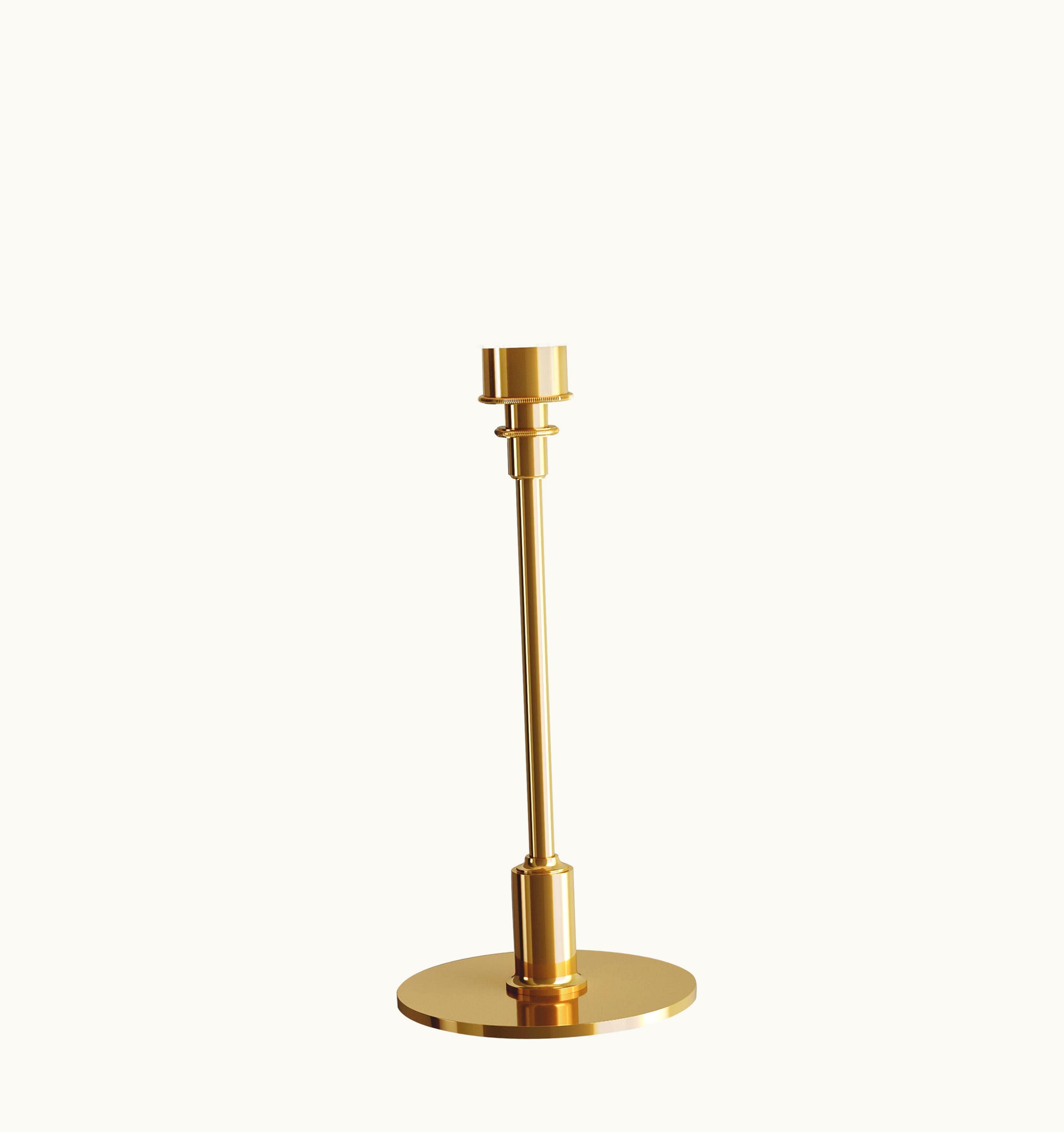 Poul Henningsen Poul Henningsen Louis Poulsen PH 3/2 Glass Table Lamp In Brass By Poul Henningsen